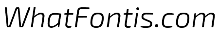 Exo Soft Light Italic