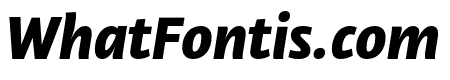 Libertad ExtraBold Italic