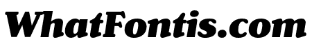 Henriette Compressed Black Italic
