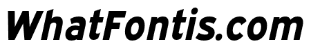 Expressway ExtraBold Italic