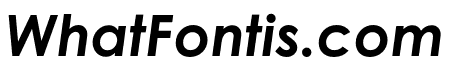 Century Gothic Pro Bold Italic