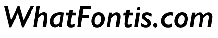 Gill Sans Nova SemiBold Italic