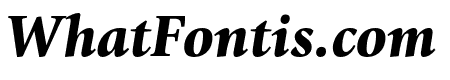 ITC Giovanni Std Black Italic