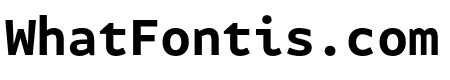 Attribute Mono Bold