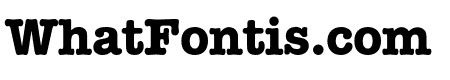 American Typewriter ITC Pro Bold Condensed
