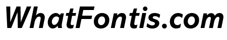 Abadi MT Pro Bold Italic