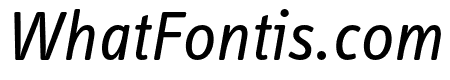 Info Display Pro Italic