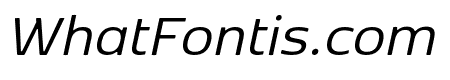 Kobenhavn Sans Regular Italic
