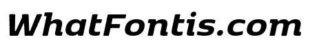 Kobenhavn ExtraBold Italic