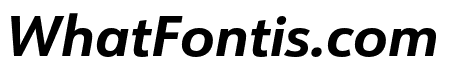 URW Form Expand Bold Italic