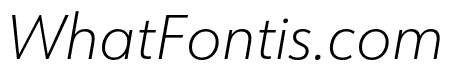 URW Form SemiCond Extra Light Italic