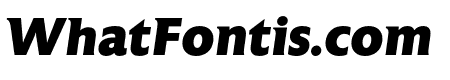 Astoria Extra Bold Italic