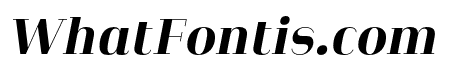 Heimat Didone 10 ExtraBold Italic