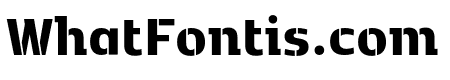 Kobenhavn C Stencil ExtraBold