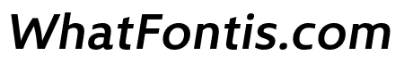 Kyrial Display Pro SemiBold Italic