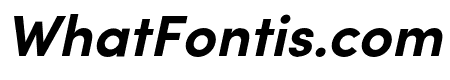 Sofia Pro Bold Italic