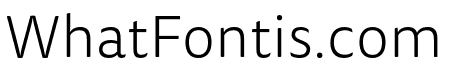 Tisa Sans Pro Light