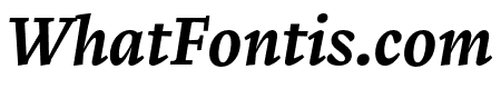 Zenon Medium Italic