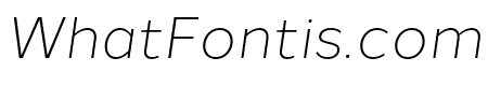Halcom Light Italic