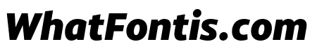 Monsal Gothic Heavy Italic