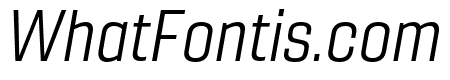 Gineso Cond Book Italic