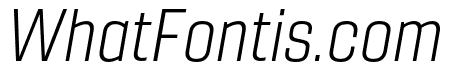 Gineso Ext Light Italic