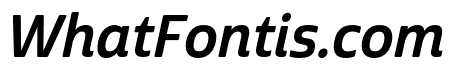 Cabrito Sans Ext Bold Ital