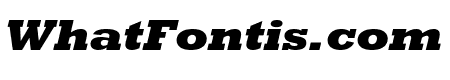 Rockwell Nova Extra Bold Italic