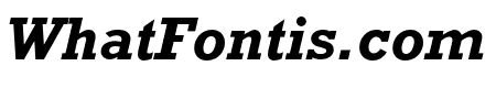 Rockwell Std Bold Italic