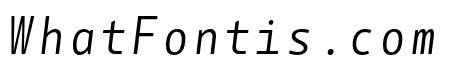 Botanika Mono Italic