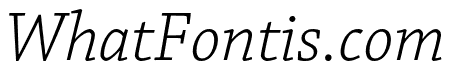 Chaparral Pro Light Italic
