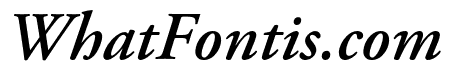 Adobe Garamond Pro Semibold Italic
