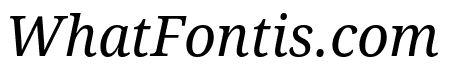 Droid Serif Italic