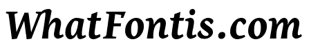 Nassim Latin Bold Italic