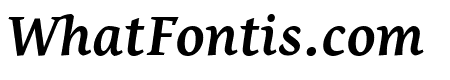 Nassim Latin Semibold Italic