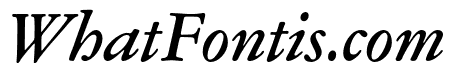 Garamond ATF Text Medium Italic