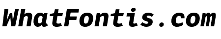 LFT Etica Mono Bold Italic