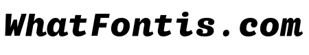 Fantabular Sans MVB Bold Italic