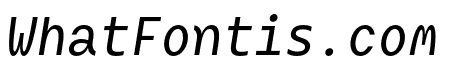 BC Mikser Medium Italic
