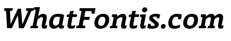 Laski Slab Bold Italic