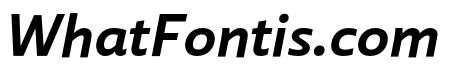 Laski Sans Bold Italic