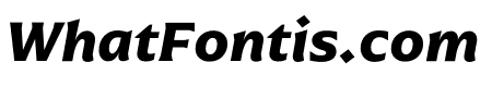 Arpona Bold Italic