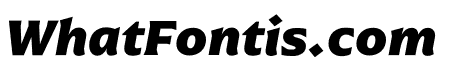 Arpona ExtraBold Italic
