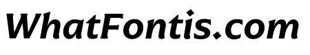 Arpona SemiBold Italic