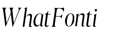 Roslindale Display Condensed Light Italic