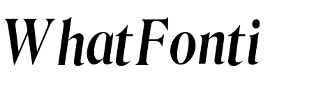 Roslindale Display Condensed Medium Italic