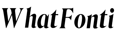 Roslindale Display Condensed Semi Bold Italic
