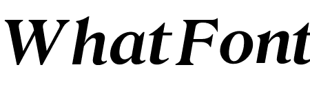 Roslindale Text Bold Italic
