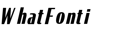 Condor Compressed Bold Italic