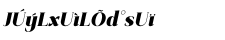 Priyati Black Italic